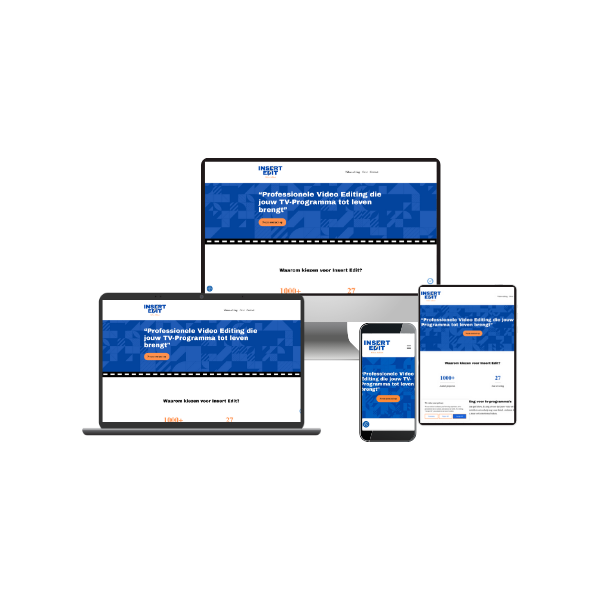 Website Insert Edit gemaakt door VA Experience